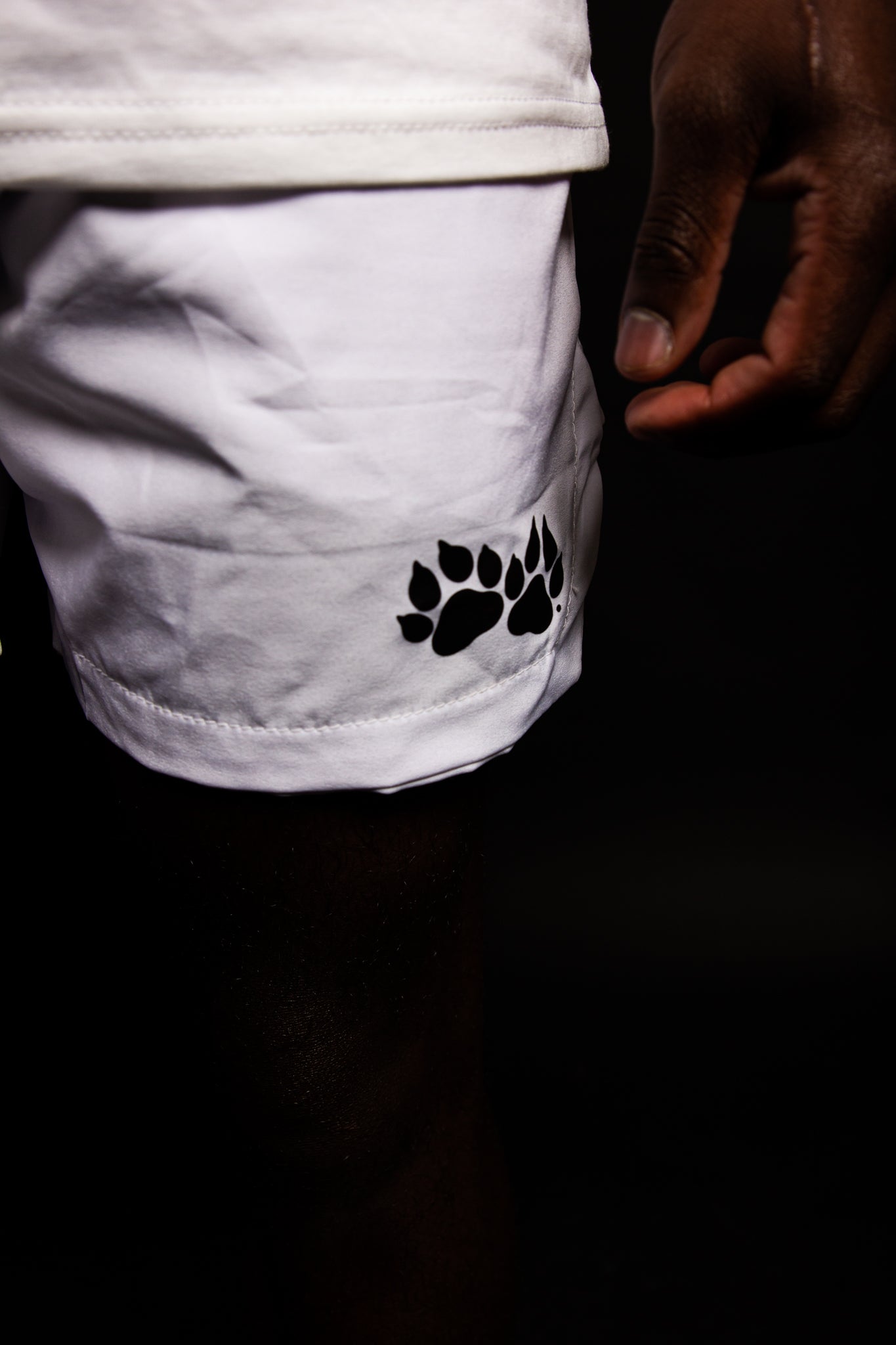 White X Black Active Shorts