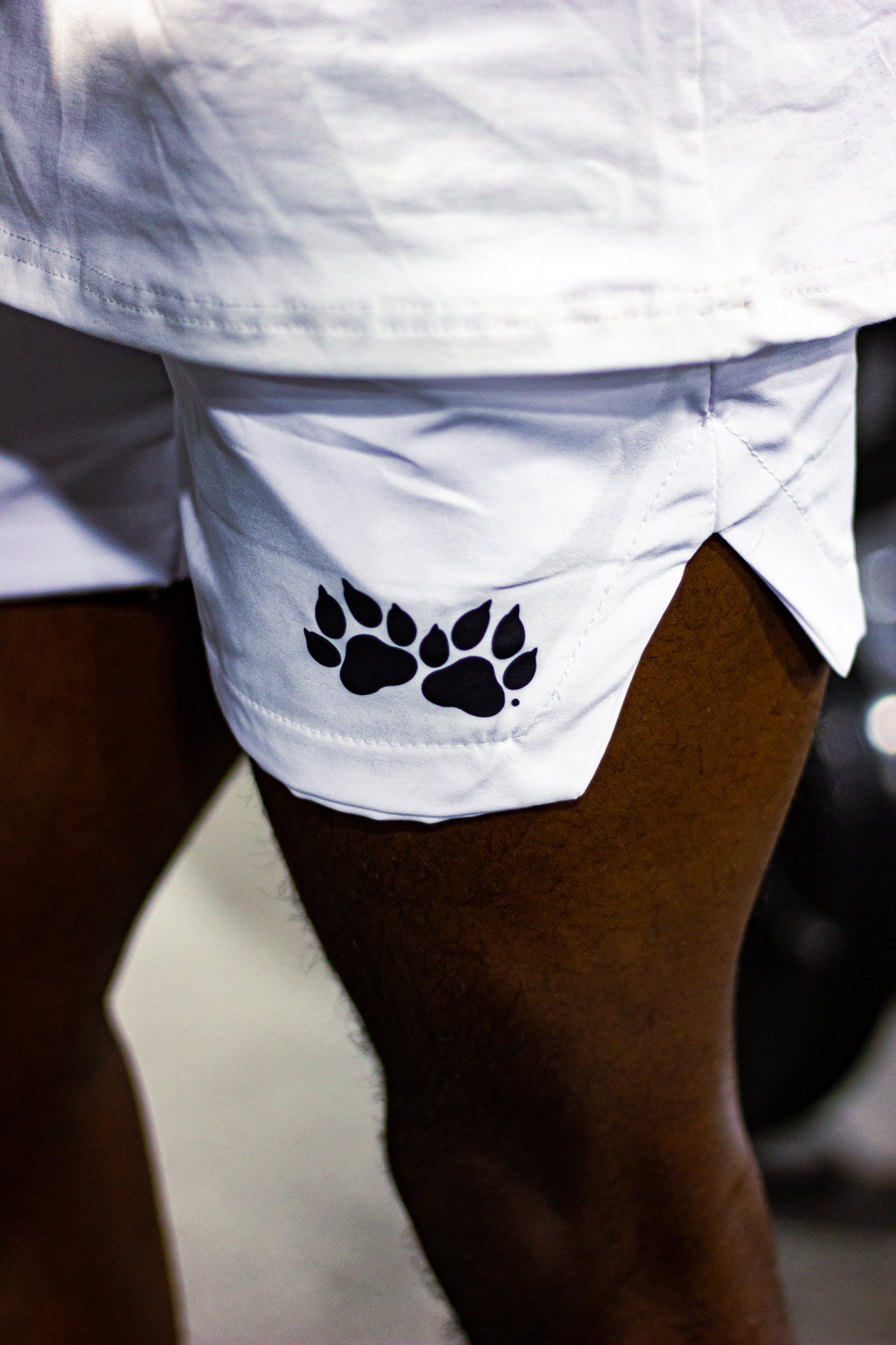 White X Black Active Shorts