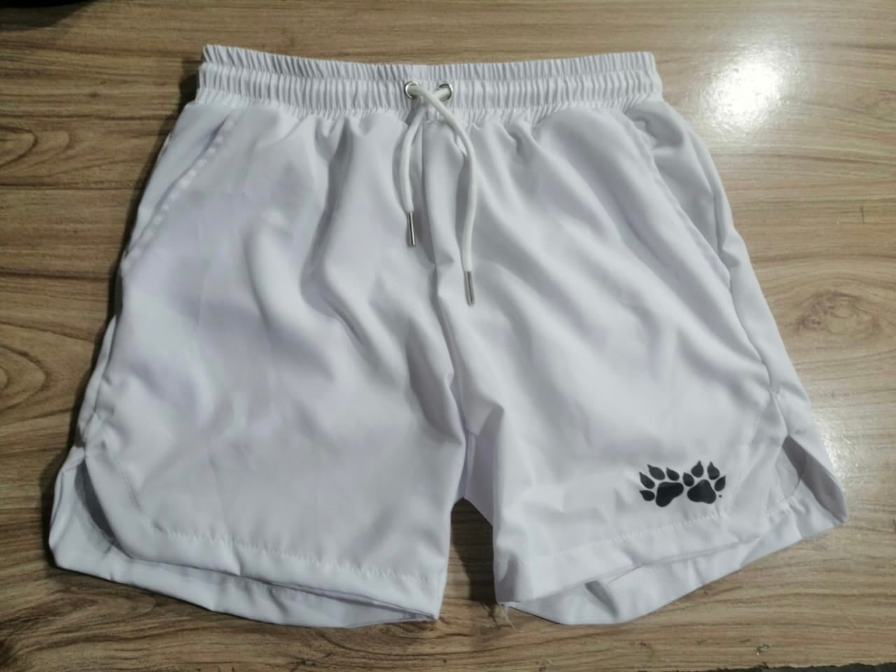 White X Black Active Shorts